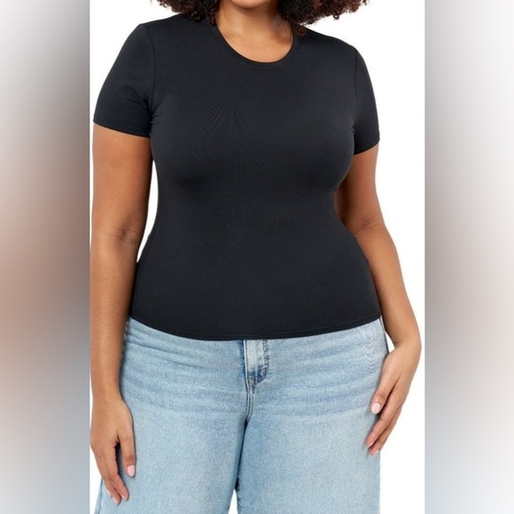 Edited by Remi Bader Black Baby Tee - Picture 3 of 6